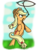 Size: 480x640 | Tagged: safe, artist:eirofox, applejack, g4, female, lasso, mouth hold, rearing, simple background, solo, transparent background, upright