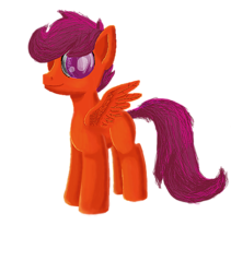 Size: 540x640 | Tagged: safe, artist:peterlepan, scootaloo, g4, female, solo