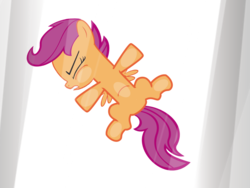 Size: 1600x1200 | Tagged: safe, artist:kuren247, scootaloo, pegasus, pony, g4, female, glass, gun, scootaloo can't fly, simple background, solo, transparent background, weapon
