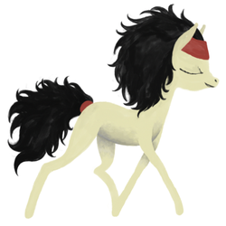 Size: 500x500 | Tagged: safe, artist:sogreatandpowerful, oc, oc only, oc:null, null, simple background, sogreatandpowerful, solo