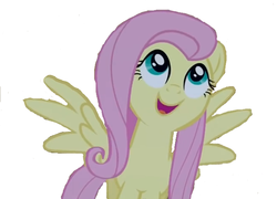 Size: 724x522 | Tagged: safe, fluttershy, filli vanilli, g4, my little pony: friendship is magic, female, flutterguy, mare, render, solo