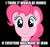 Size: 848x800 | Tagged: safe, pinkie pie, g4, female, image macro, meme, red vs blue, solo