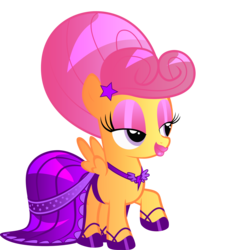 Size: 2500x2500 | Tagged: safe, artist:keytee-chan, edit, scootaloo, g4, alternate hairstyle, clothes, dress, female, high res, lips, lipstick, makeup, shoes, simple background, solo, transparent background, vector