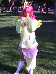 Size: 2400x3200 | Tagged: safe, artist:irrituslamia, fluttershy, human, g4, cosplay, high res, irl, irl human, photo