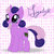 Size: 893x895 | Tagged: safe, artist:prismnight, oc, oc only, oc:gigabyte, pony, unicorn, grin, numbers, smiling, solo, squee