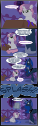 Size: 850x2800 | Tagged: safe, artist:kennymccormix, princess luna, sweetie belle, for whom the sweetie belle toils, g4, sweetiebuse