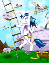 Size: 2550x3300 | Tagged: safe, artist:mlj-lucarias, shining armor, g4, high res, horn, horn ring, royal guard