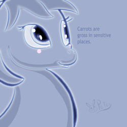 Size: 3000x3000 | Tagged: safe, artist:pikapetey, pony, carrot, high res, solo