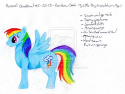 Size: 2817x2129 | Tagged: safe, artist:madhamstercostumes, rainbow dash, g4, female, high res, solo