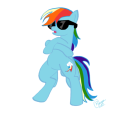 Size: 1050x1050 | Tagged: safe, artist:sadict, rainbow dash, g4, female, solo