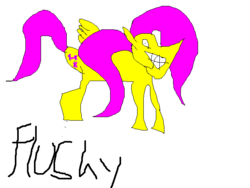 Size: 640x480 | Tagged: safe, fluttershy, g4, 1000 hours in ms paint, female, ms paint, solo, stylistic suck