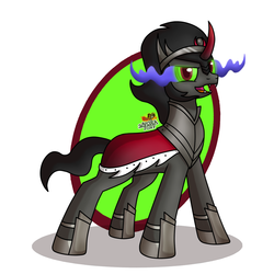 Size: 998x997 | Tagged: safe, artist:nora2pony, king sombra, g4, male, solo