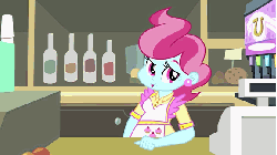 Size: 576x324 | Tagged: safe, screencap, cup cake, equestria girls, g4, music to my ears, my little pony equestria girls: rainbow rocks, animated, female, solo