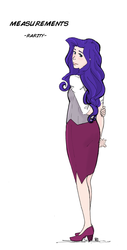 Size: 400x789 | Tagged: safe, artist:demdoodles, rarity, human, g4, female, humanized, solo