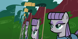 Size: 1116x562 | Tagged: safe, maud pie, g4, exploitable meme, maud's painting, meme, recursion