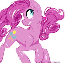 Size: 970x800 | Tagged: safe, artist:magerine, pinkie pie, g4, female, solo