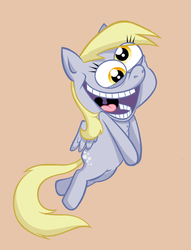 Size: 522x683 | Tagged: safe, artist:hotdiggedydemon, derpy hooves, pegasus, pony, g4, female, mare, solo