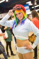 Size: 640x960 | Tagged: safe, artist:lexi-farron-strife, rainbow dash, human, g4, cosplay, irl, irl human, photo