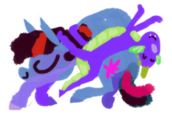 Size: 1200x805 | Tagged: safe, artist:cutebrows, spike, twilight sparkle, g4, sleeping