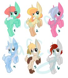 Size: 837x955 | Tagged: safe, artist:tealtaffy, oc, oc only, hybrid, pony, rabbit, adoptable, bipedal