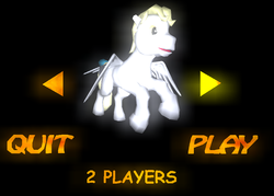 Size: 882x632 | Tagged: safe, derpy hooves, pegasus, pony, g1, g4, 3d, fan game, female, game, mare, mod, zeroflight