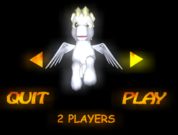 Size: 899x685 | Tagged: safe, screencap, derpy hooves, pegasus, pony, g4, 3d, female, game, mare, mod, solo, zeroflight