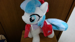 Size: 1472x829 | Tagged: artist needed, safe, coco pommel, g4, irl, photo, plushie