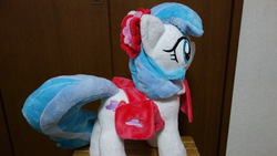 Size: 1472x829 | Tagged: artist needed, safe, coco pommel, g4, irl, photo, plushie