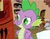 Size: 424x333 | Tagged: safe, screencap, gummy, opalescence, spike, winona, g4, just for sidekicks, my little pony: friendship is magic, dat ass, lip bite, meme