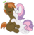 Size: 4232x4400 | Tagged: safe, artist:anibaruthecat, artist:mrbrandonmac, button mash, sweetie belle, earth pony, pony, unicorn, g4, absurd resolution, blushing, butt, colt, eyes closed, female, filly, foal, french kiss, hat, kiss on the lips, kissing, male, plot, propeller hat, ship:sweetiemash, shipping, show accurate, simple background, straight, transparent background, underhoof