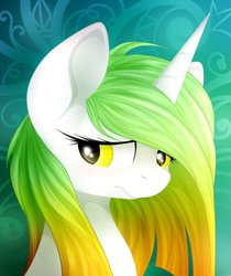 Size: 818x976 | Tagged: safe, artist:twistedmindbrony, oc, oc only, oc:sinead, pony, unicorn, solo