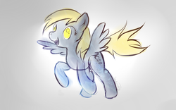 Size: 1024x640 | Tagged: safe, artist:sunset-haste, derpy hooves, pegasus, pony, g4, female, mare, solo