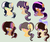 Size: 766x650 | Tagged: safe, artist:saramanda101, oc, oc only, earth pony, pony, adoptable, earring, foal, freckles