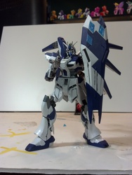 Size: 2448x3264 | Tagged: safe, rarity, g4, gundam, gunpla, hi nu gundam, high res