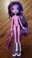 Size: 521x928 | Tagged: safe, twilight sparkle, equestria girls, g4, official, barbie doll anatomy, breasts, featureless breasts, featureless crotch, female, irl, nudity, photo, toy