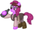 Size: 1332x1180 | Tagged: safe, artist:thecheeseburger, berry punch, berryshine, g4, bottle, crossover, female, jack sparrow, pirates of the caribbean, solo, why is the rum gone