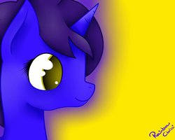 Size: 999x799 | Tagged: safe, artist:grafikfehler, oc, oc only, pony, unicorn, gradient background, solo