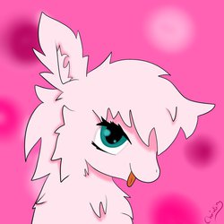 Size: 894x894 | Tagged: safe, artist:grafikfehler, oc, oc only, oc:fluffle puff, earth pony, pony, solo