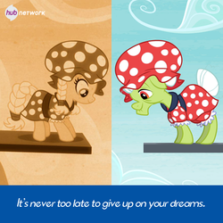 Size: 550x549 | Tagged: dead source, safe, edit, edited screencap, screencap, granny smith, g4, leap of faith, my little pony: friendship is magic, official, demotivational poster, fail, meme, the hub, you had one job, young granny smith