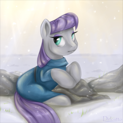 Size: 1200x1200 | Tagged: safe, artist:dirlcutto, maud pie, earth pony, pony, g4, female, solo