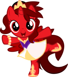 Size: 3885x4440 | Tagged: safe, artist:rainseed, oc, oc only, alicorn, pony, alicorn oc, ballet, clothes, crown, dress, female, filly, solo
