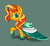 Size: 918x848 | Tagged: safe, artist:hydro-king, sunset shimmer, pony, unicorn, g4, clothes, dress, female, gala dress, solo