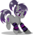 Size: 868x921 | Tagged: safe, artist:equinepalette, oc, oc only, earth pony, pony, adoptable, leg warmers, solo