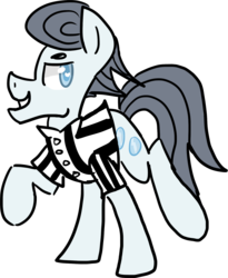 Size: 1392x1699 | Tagged: safe, artist:wunder, silver shill, earth pony, pony, g4, leap of faith, male, solo, stallion