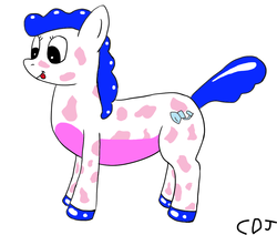 Size: 1024x868 | Tagged: safe, artist:cdj, inflatable pony, inflatable, inflatable earth pony, pool toy, solo