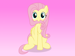 Size: 2592x1936 | Tagged: safe, artist:scorpy, fluttershy, g4, cute, female, nom, pixiv, shyabetes, solo