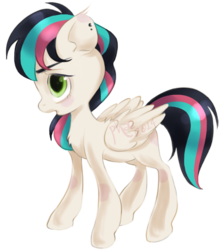 Size: 574x644 | Tagged: safe, artist:phaerie-flie, oc, oc only, oc:daybreak, pegasus, pony, solo