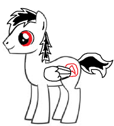 Size: 441x487 | Tagged: artist needed, safe, artist:saintan666, oc, oc only, pegasus, pony, quality, solo