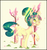 Size: 756x810 | Tagged: safe, artist:cappydarn, oc, oc only, oc:felicity mossrock, pony, unicorn, floral head wreath, flower, solo