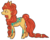 Size: 750x603 | Tagged: safe, artist:captivelegacy, oc, oc only, pony, unicorn, female, mare, scarlet prophecy, solo